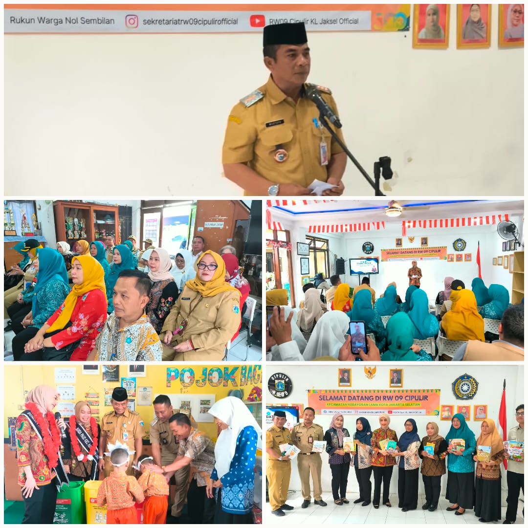 Kunjungan-Ibu-Ketua-TP-PKK-Kota-Administrasi-Jakarta-Selatan-di-PAUD-Anyelir-Oranye