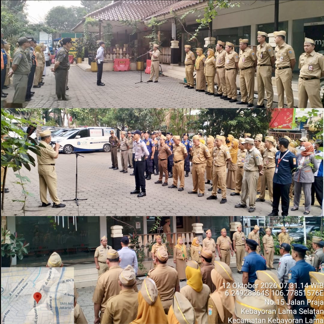 Apel-Senin-Pagi-Tingkat-Kecamatan-Kebayoran-Lama