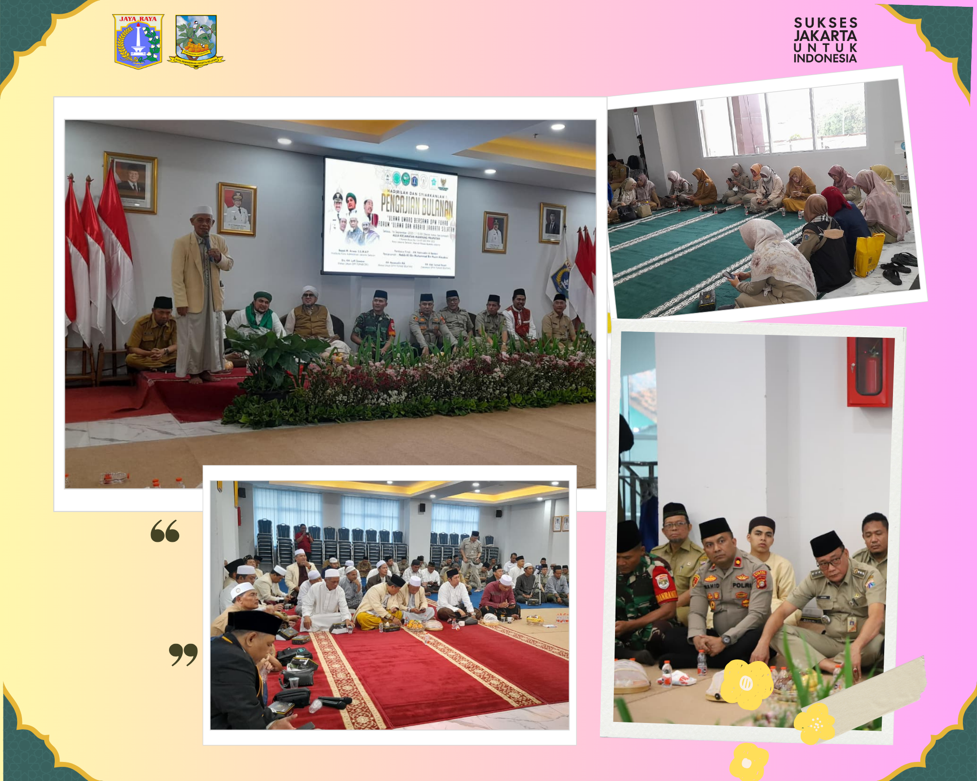 PELAKSANAAN-KEGIATAN-SARASEHAN-ULAMA-UMARO-TINGKAT-KOTA-ADMINISTRASI-JAKARTA-SELATAN
