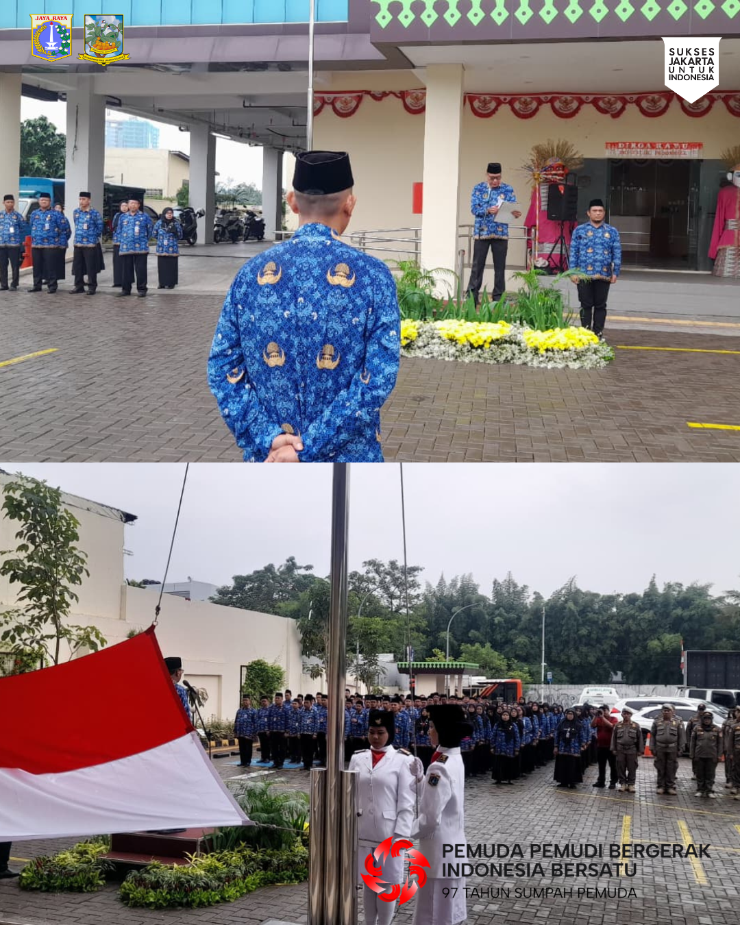 UPACARA-BENDERA-PERINGATAN-HARI-SUMPAH-PEMUDA-KE-97-TAHUN-2025-TINGKAT-KECAMATAN-MAMPANG-PRAPATAN