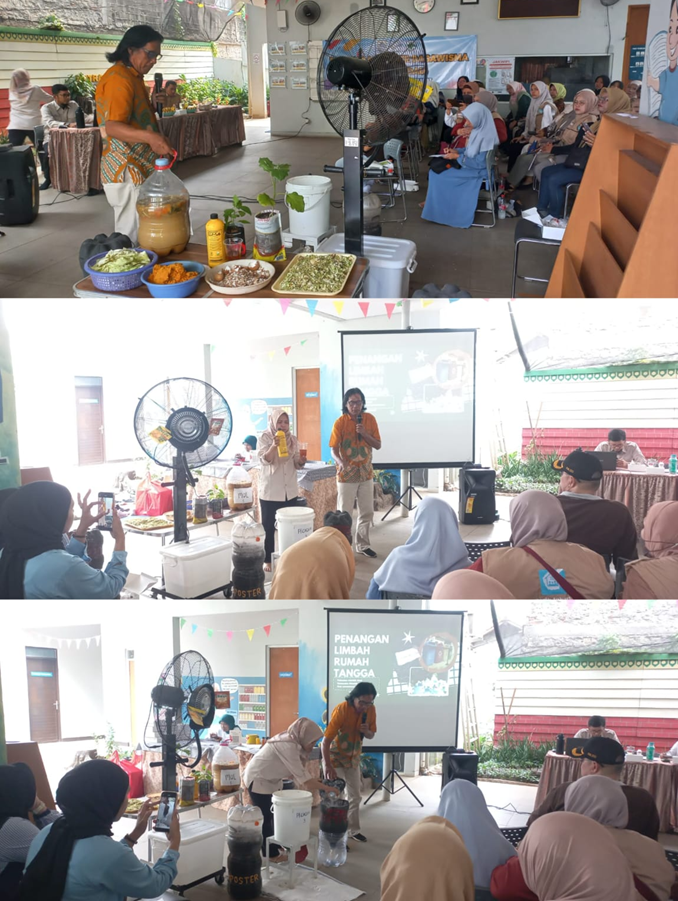 Sosialisasi-Pemilahan-Sampah-di-RPTRA-Intan-Kelurahan-Cilandak-barat