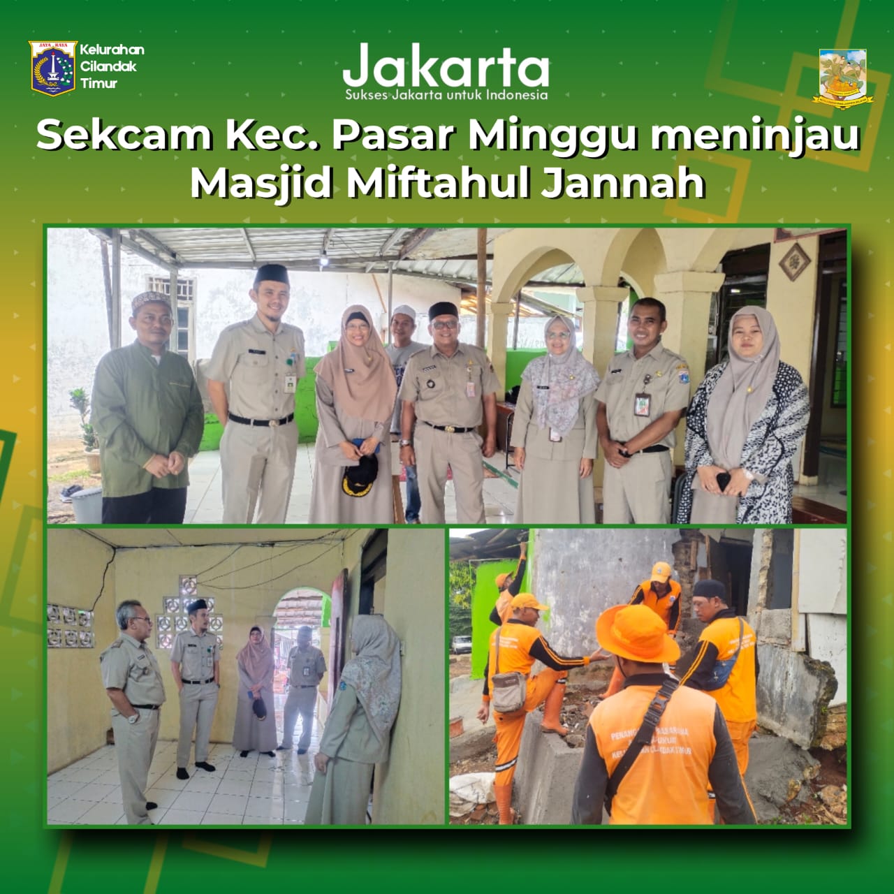 Sekretaris-Camat-Kec-Pasar-Minggu-meninjau-Masjid-Miftahul-Jannah