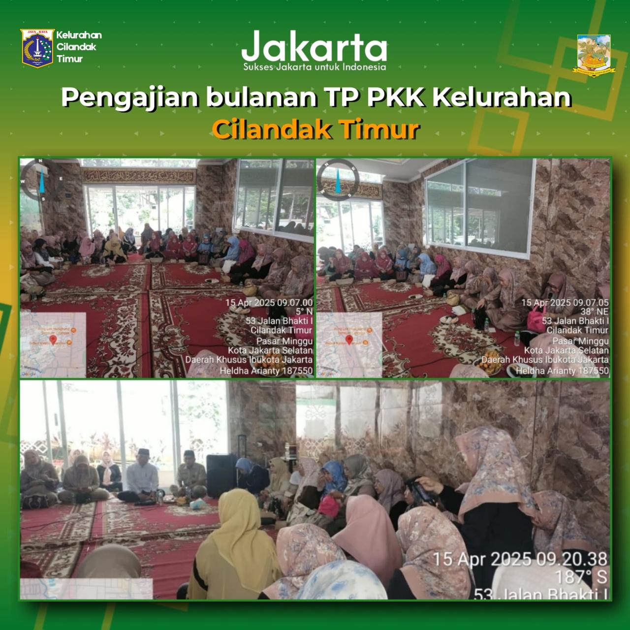 Pengajian-TP-PKK-Kelurahan-Cilandak-Timur-Bulan-April-2025