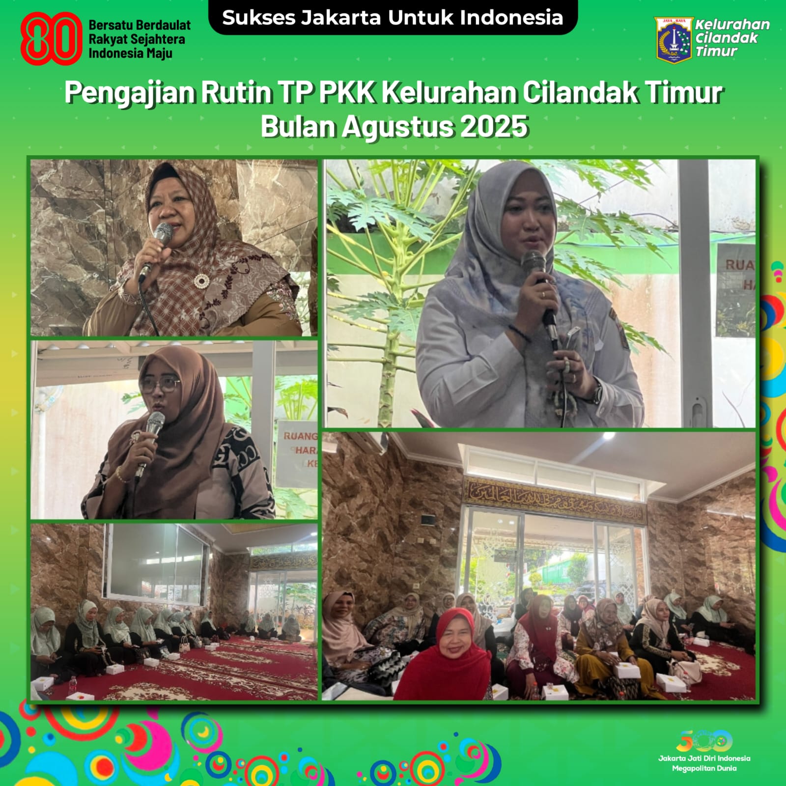 Pengajian-Rutin-TP-PKK-Kelurahan-Cilandak-Timur-Bulan-Agustus-2025
