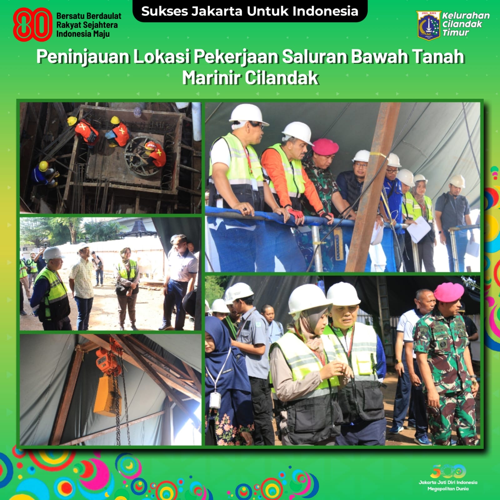 Kunjungan-Walikota-Kota-Administrasi-Jakarta-Selatan-di-Proyek-Saluran-Bawah-Tanah-Jacking