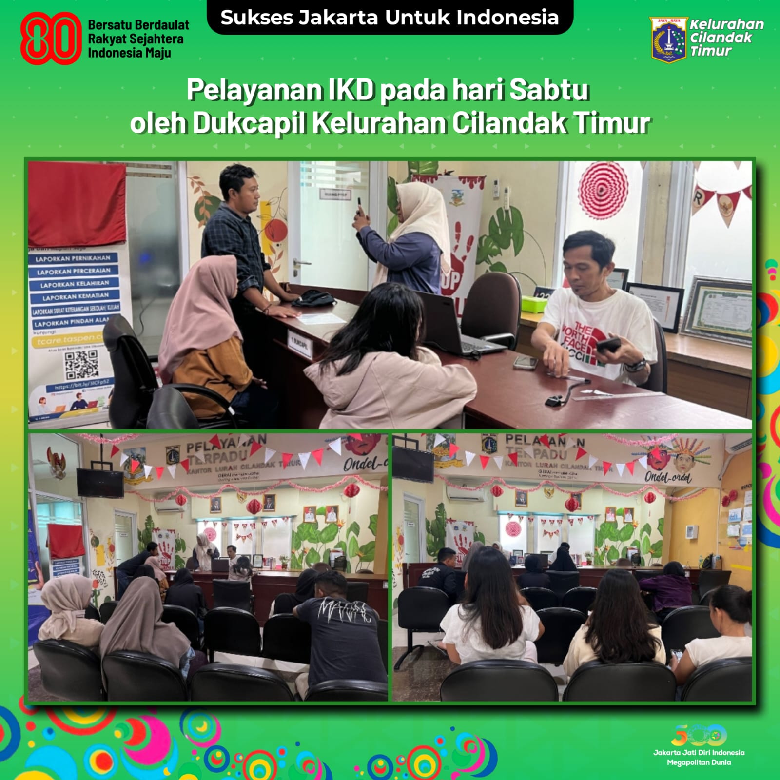 Pelayanan-IKD-pada-hari-Sabtu-Oleh-Dukcapil-Kelurahan-Cilandak-Timur