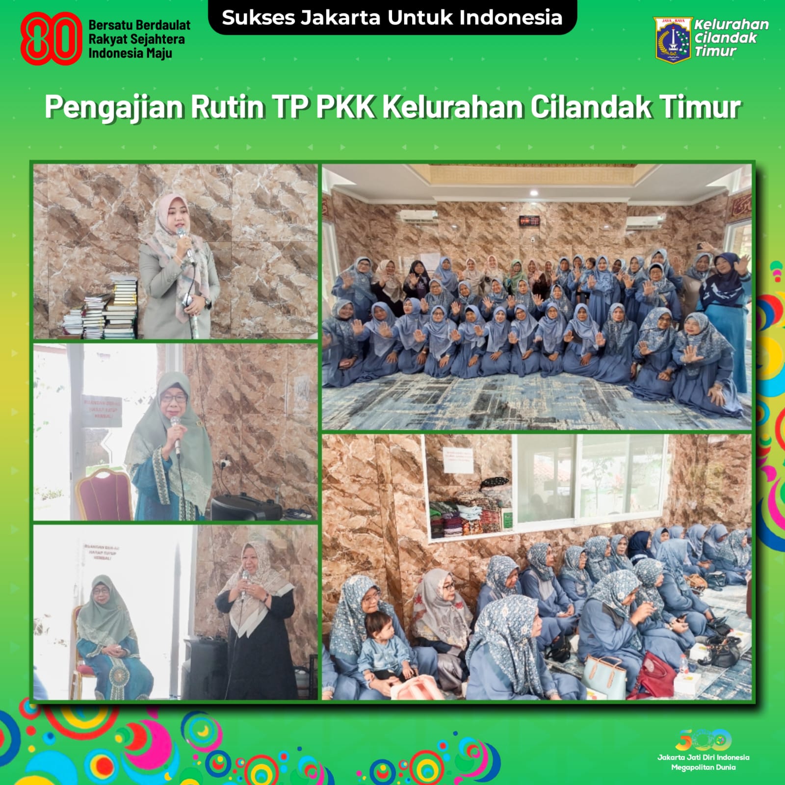 Pengajian-Rutin-TP-PKK-Kelurahan-Cilandak-Timur-Bulan-Oktober-2025