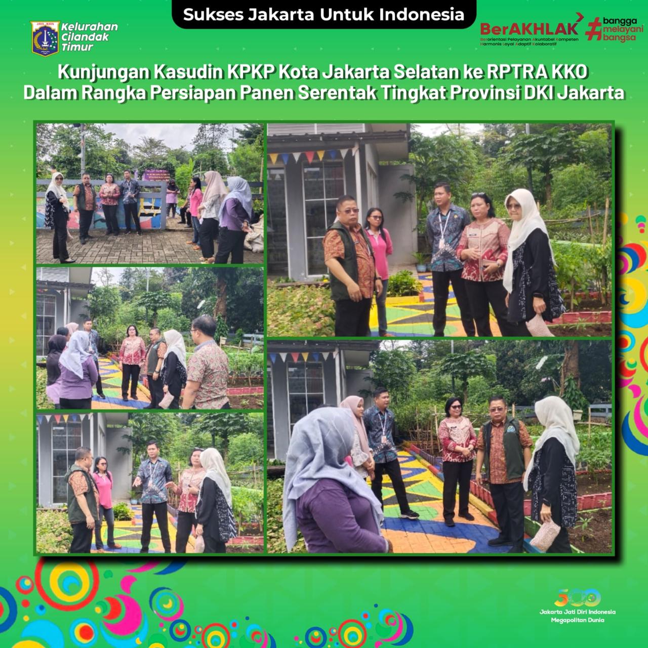 Kunjungan-Kepala-Sudin-KPKP-Jakarta-Selatan-di-RPTRA-KKO