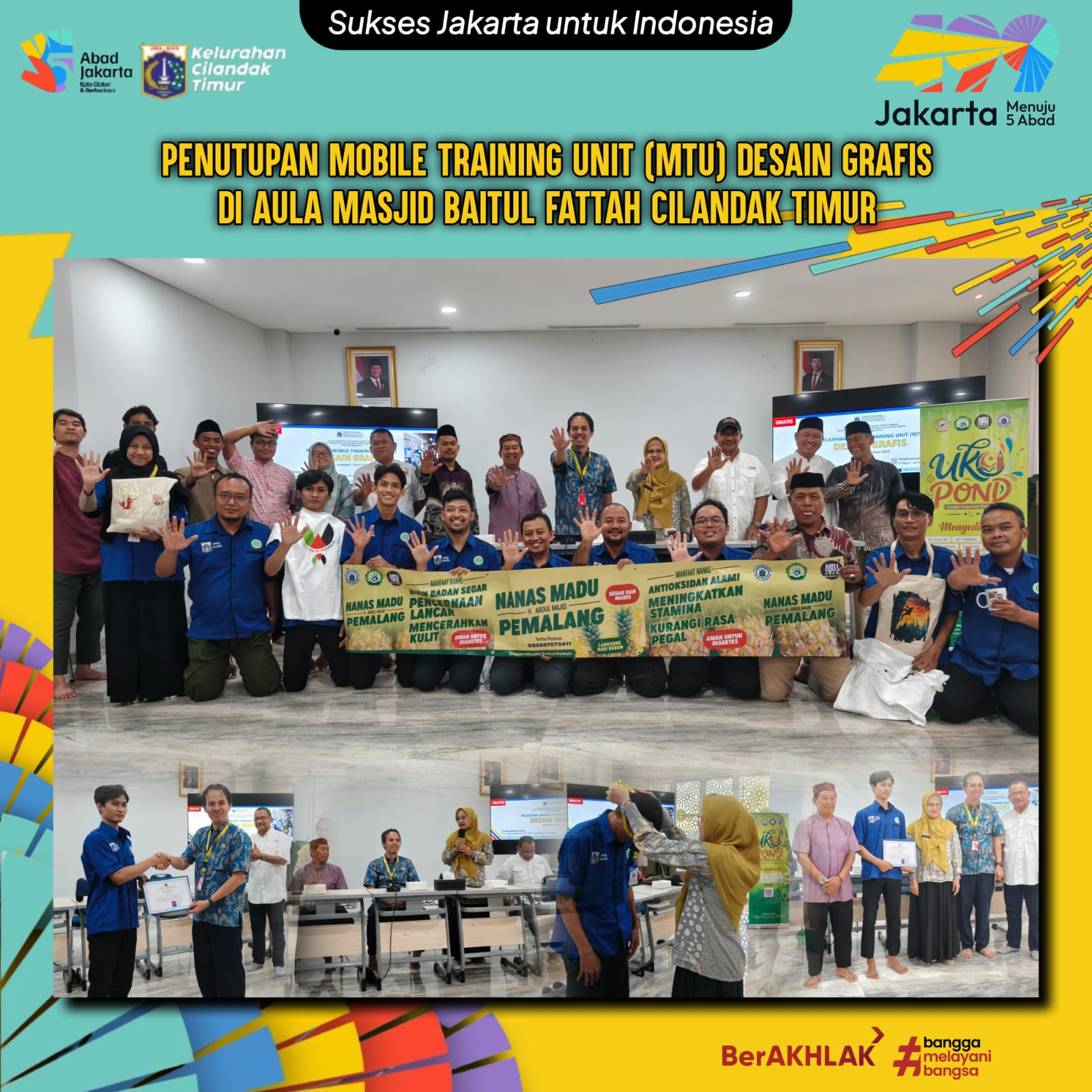 Penutupan-Mobile-Training-Unit-MTU-Desain-Grafis-di-Aula-Masjid-Baitul-Fattah