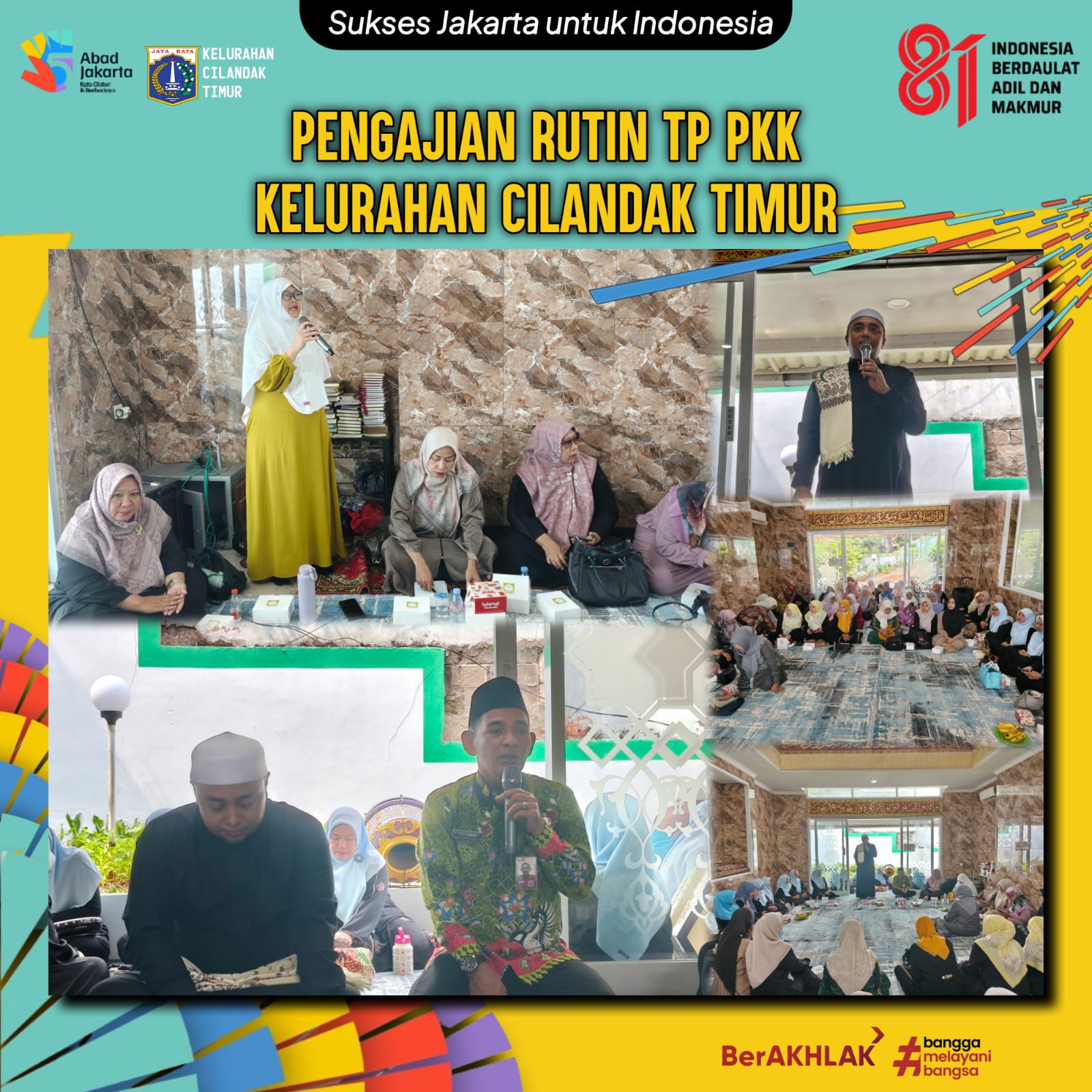 Pengajian-Rutin-Bulan-September-TP-PKK-Kelurahan-Cilandak-Timur