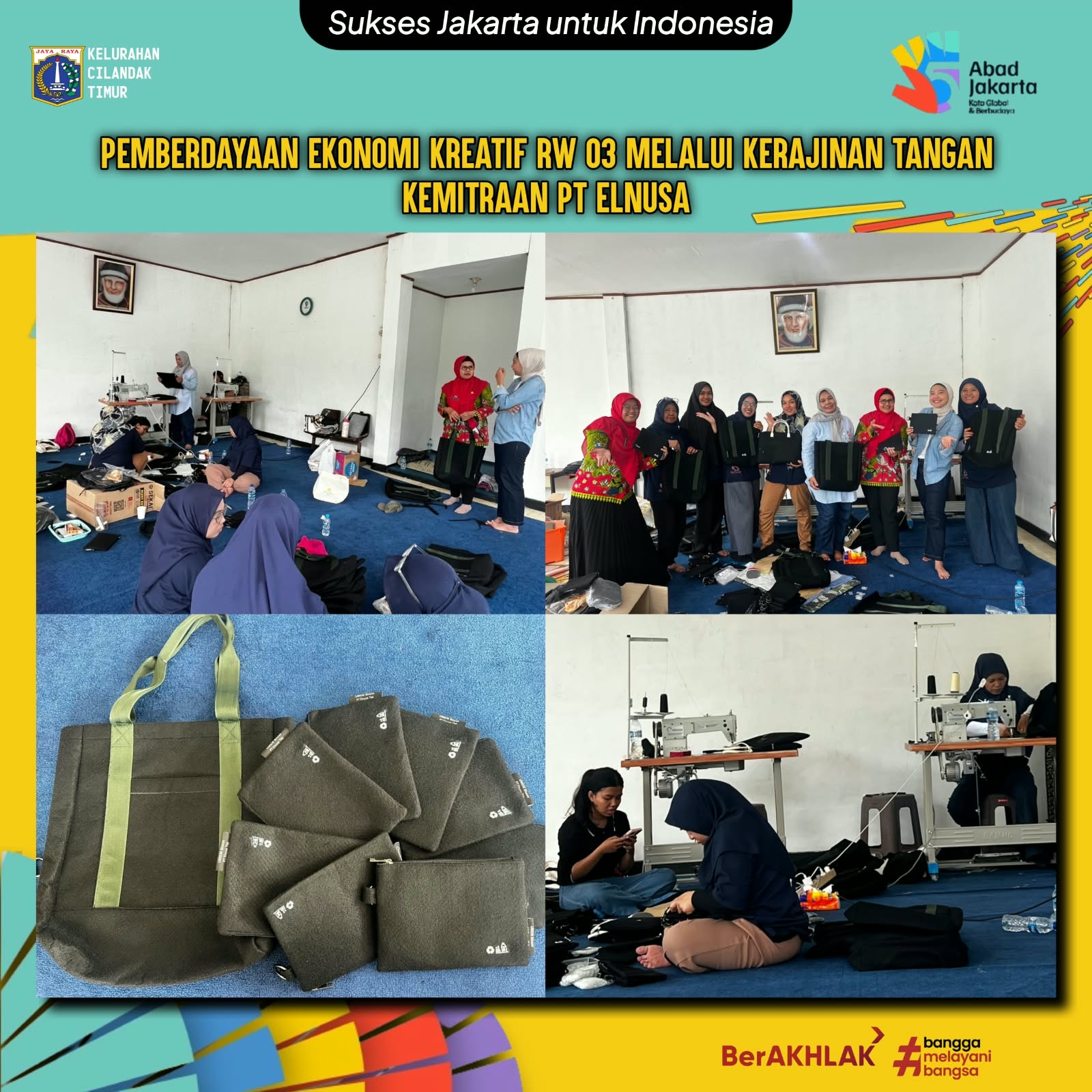 Mendorong-Ekonomi-Warga-Lurah-Cilandak-Timur-Tinjau-Kelompok-Kerja-Selaras-Penerima-Bantuan-CSR
