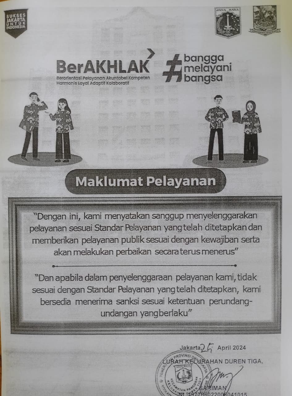 Maklumat-Pelayanan