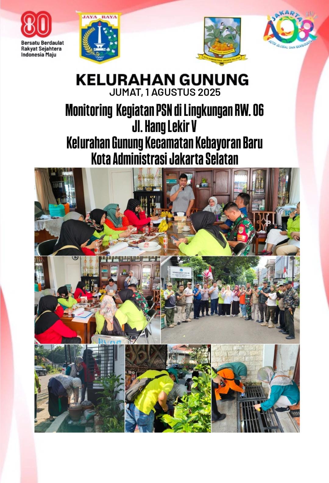 Pelaksanan-PSN-tingkat-Kelurahan-Gunung