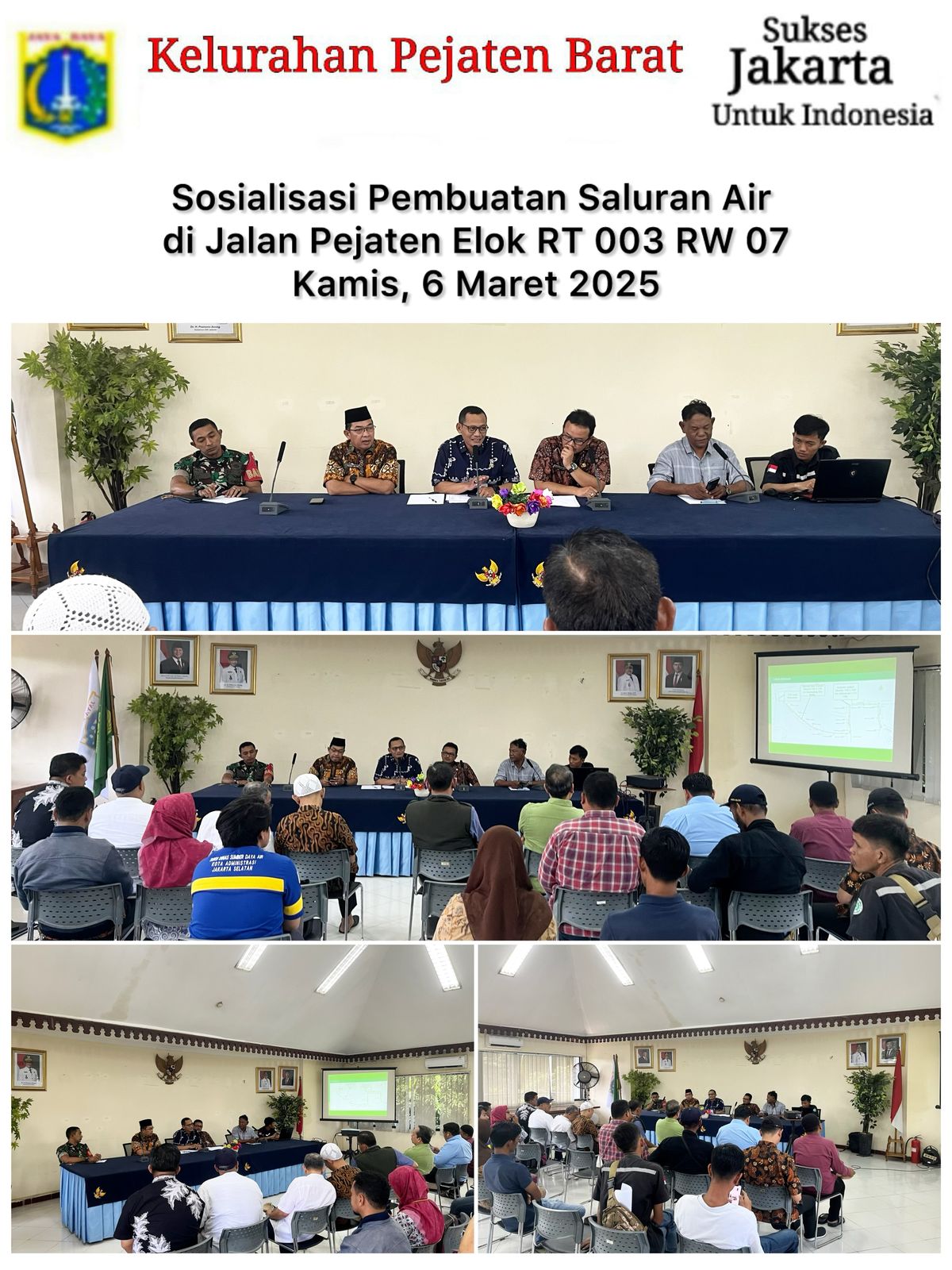 Sosialisasi-Pembuatan-Saluran-Air-Pejaten-Elok