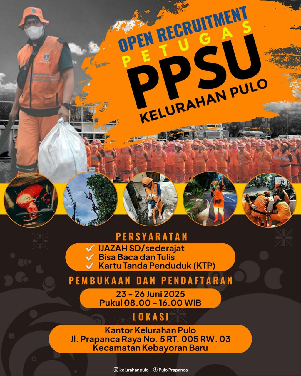 OPEN-REKRUITMENT-PETUGAS-PPSU-KELURAHAN-PULO