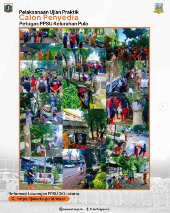 Pelaksanaan-Ujian-Praktik-Calon-Petugas-PPSU-Kelurahan-Pulo