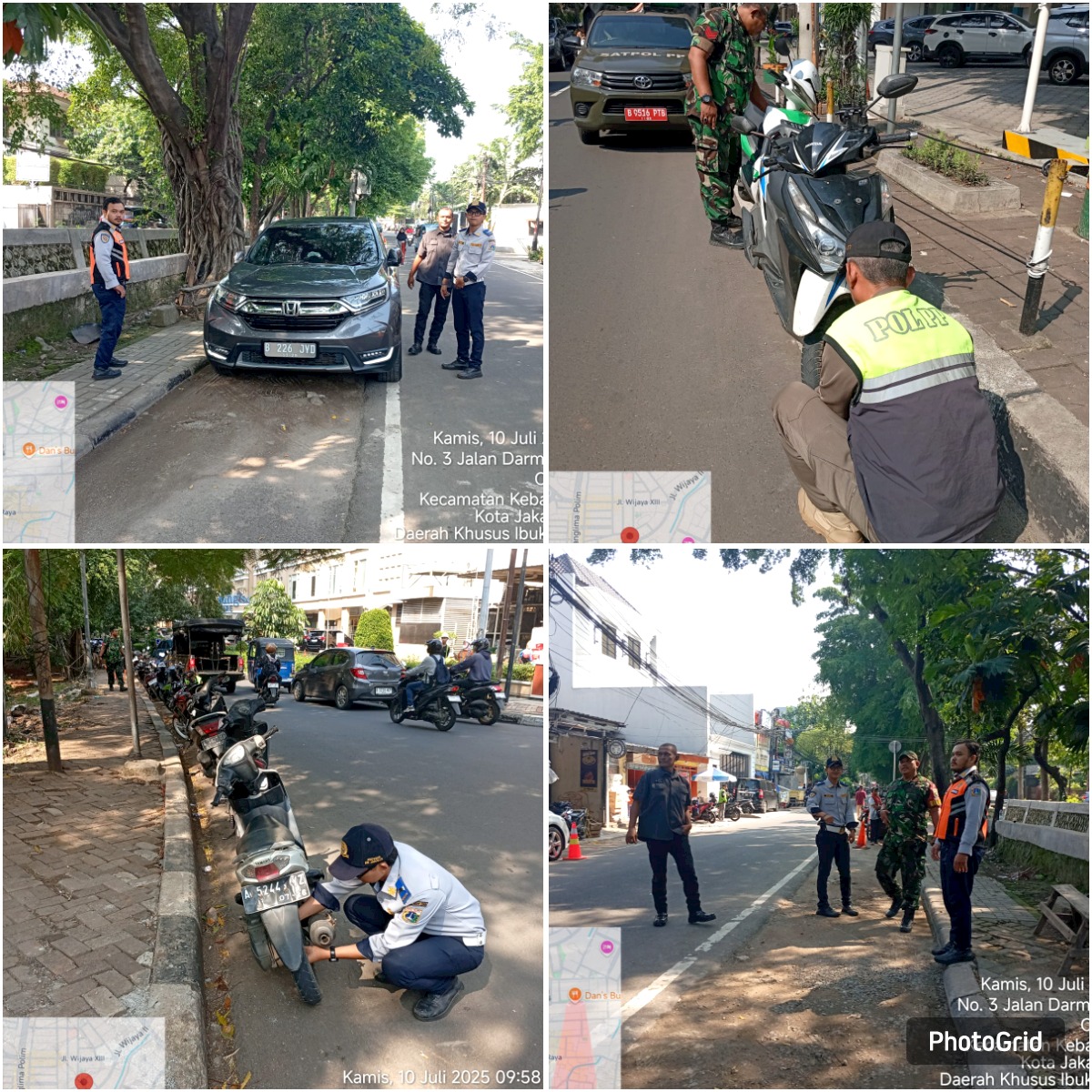 Penertiban-Parkir-Liar-di-Wilah-Kelurahan-Pulo
