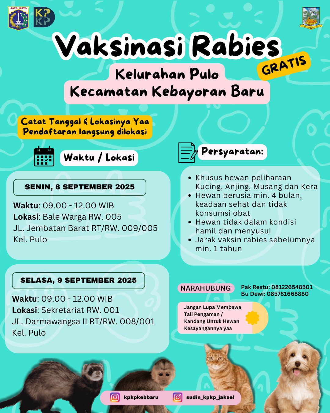Vaksinasi-Rabies-Gratis