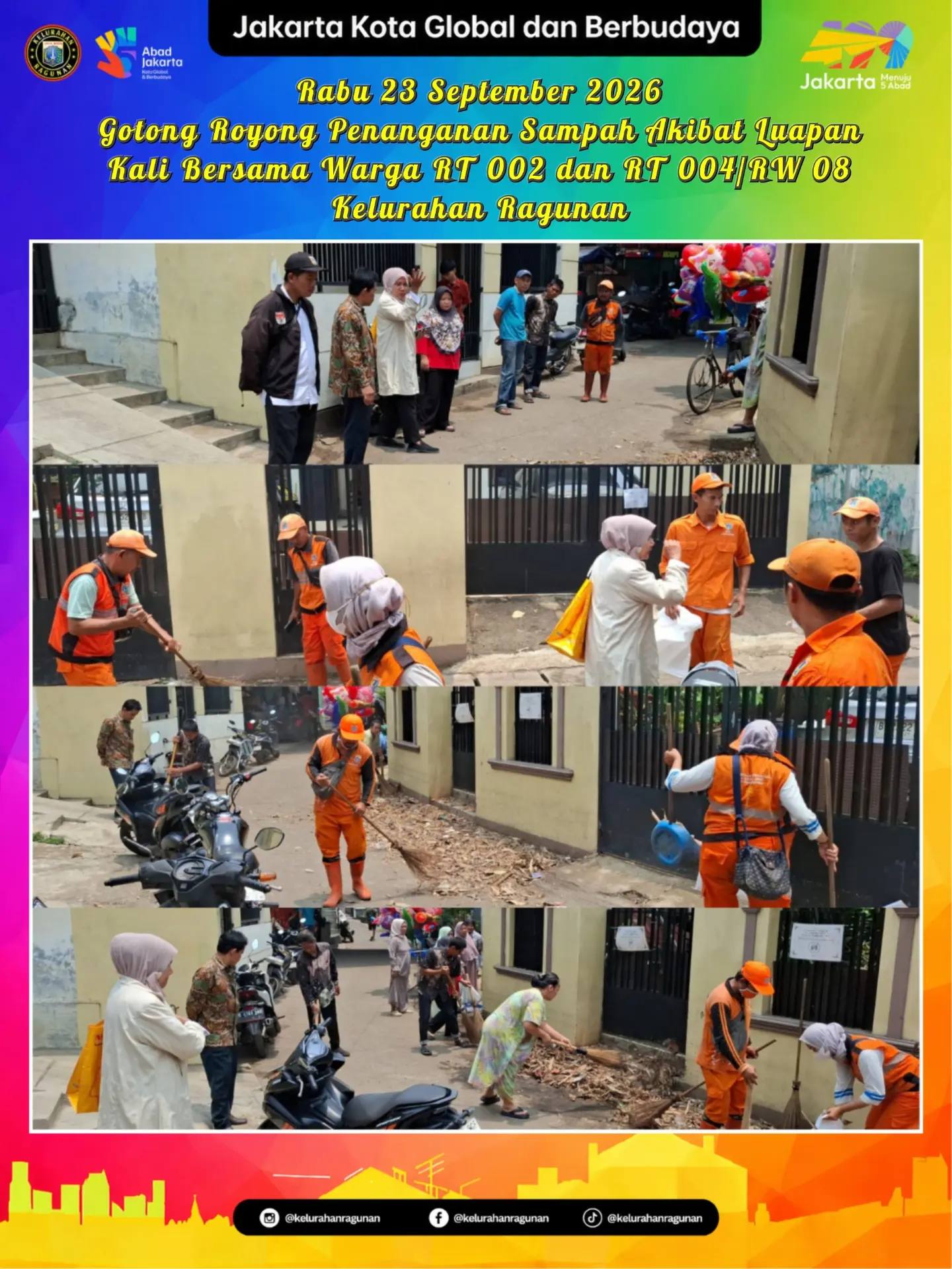 Monitoring-Kegiatan-Gotong-Royong-Penanganan-Sampah-Akibat-Luapan-Kali-Bersama-Warga-RT-002-dan-RT-004RW-08-Kelurahan-Ragunan