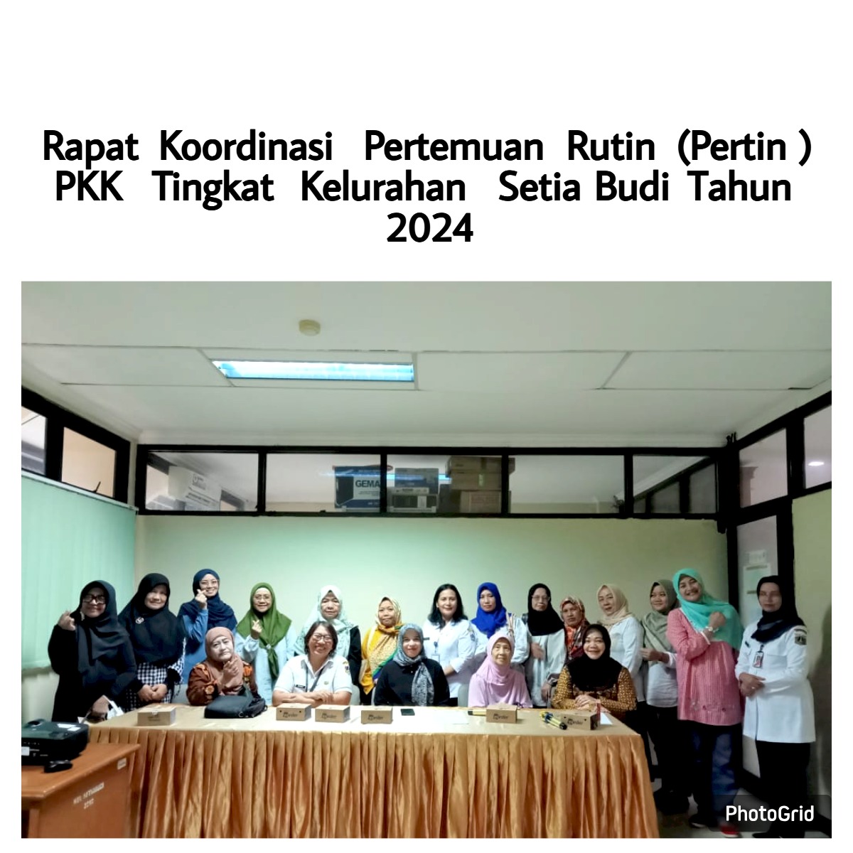 Rakor-Pertemuan-Rutin-Pertin-PKK-Tingkat-Kelurahan-Setia-Budi-Tahun-2024