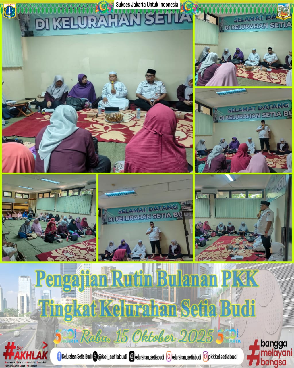 Pengajian-Rutin-Bulanan-TP-PKK-Kelurahan-Setia-Budi-Tahun-2025