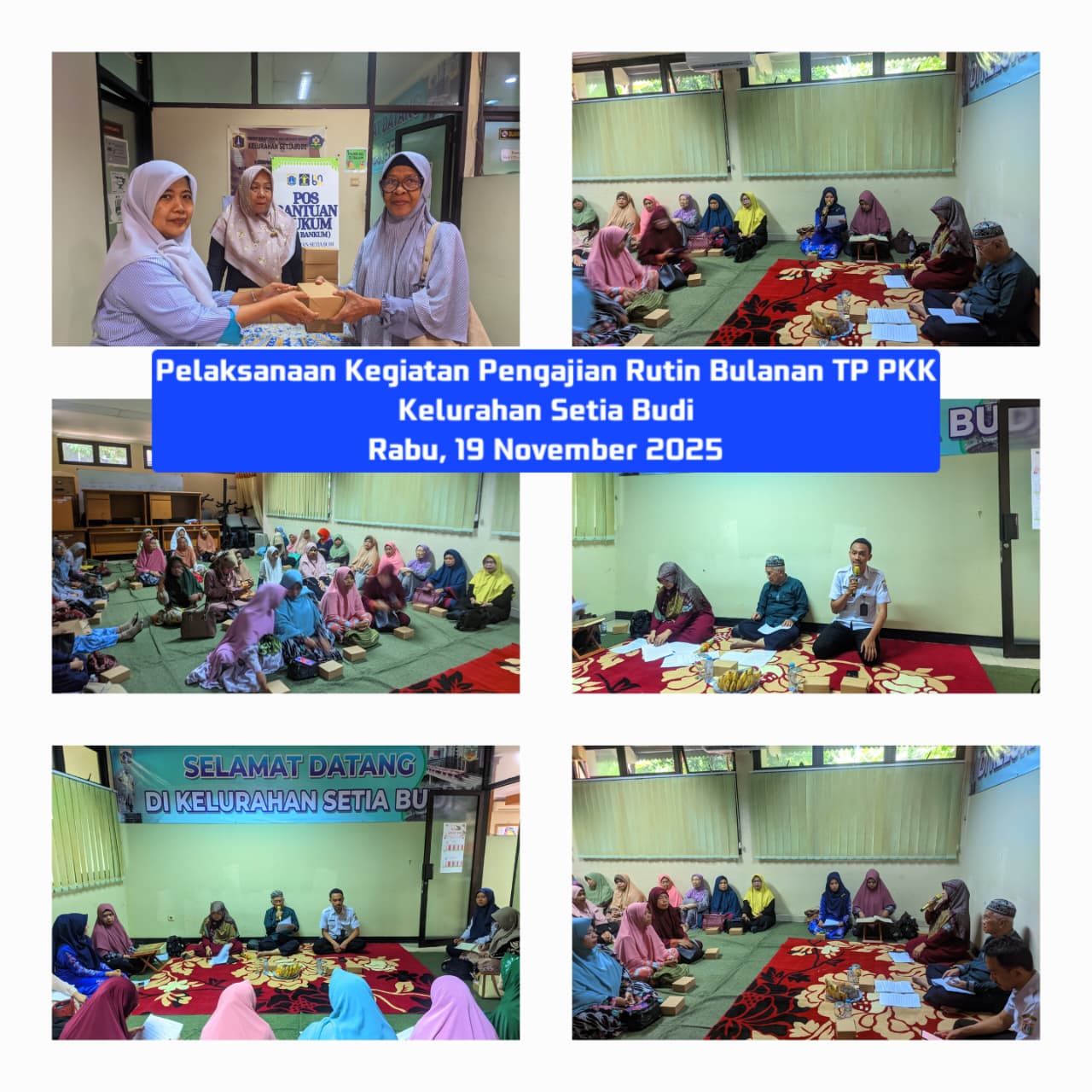 Pengajian-Rutin-Bulanan-TP-PKK-Kelurahan-Setia-Budi-Tahun-2025