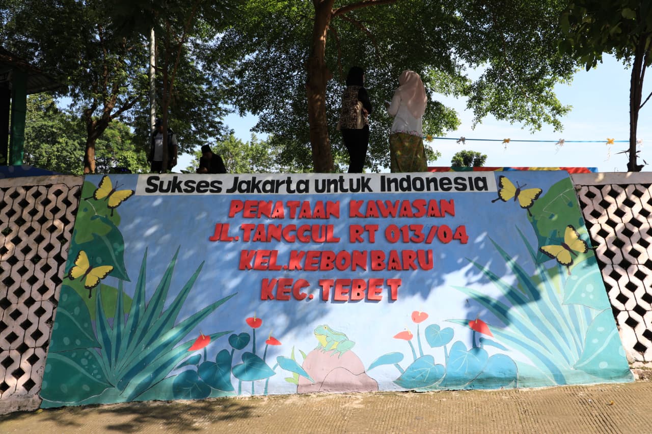 Wagub Rano Resmikan Taman Kreatif Si Doel di Kebon Baru