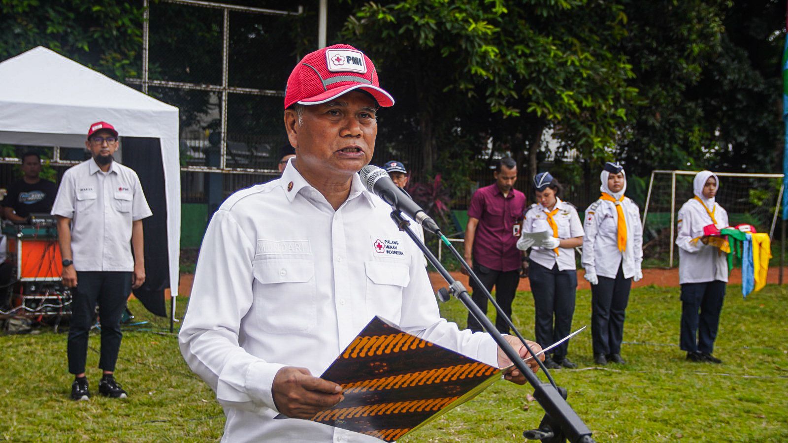 Ribuan PMR Dilantik, Walikota M Anwar Berharap PMR Dapat Berikan Edukasi