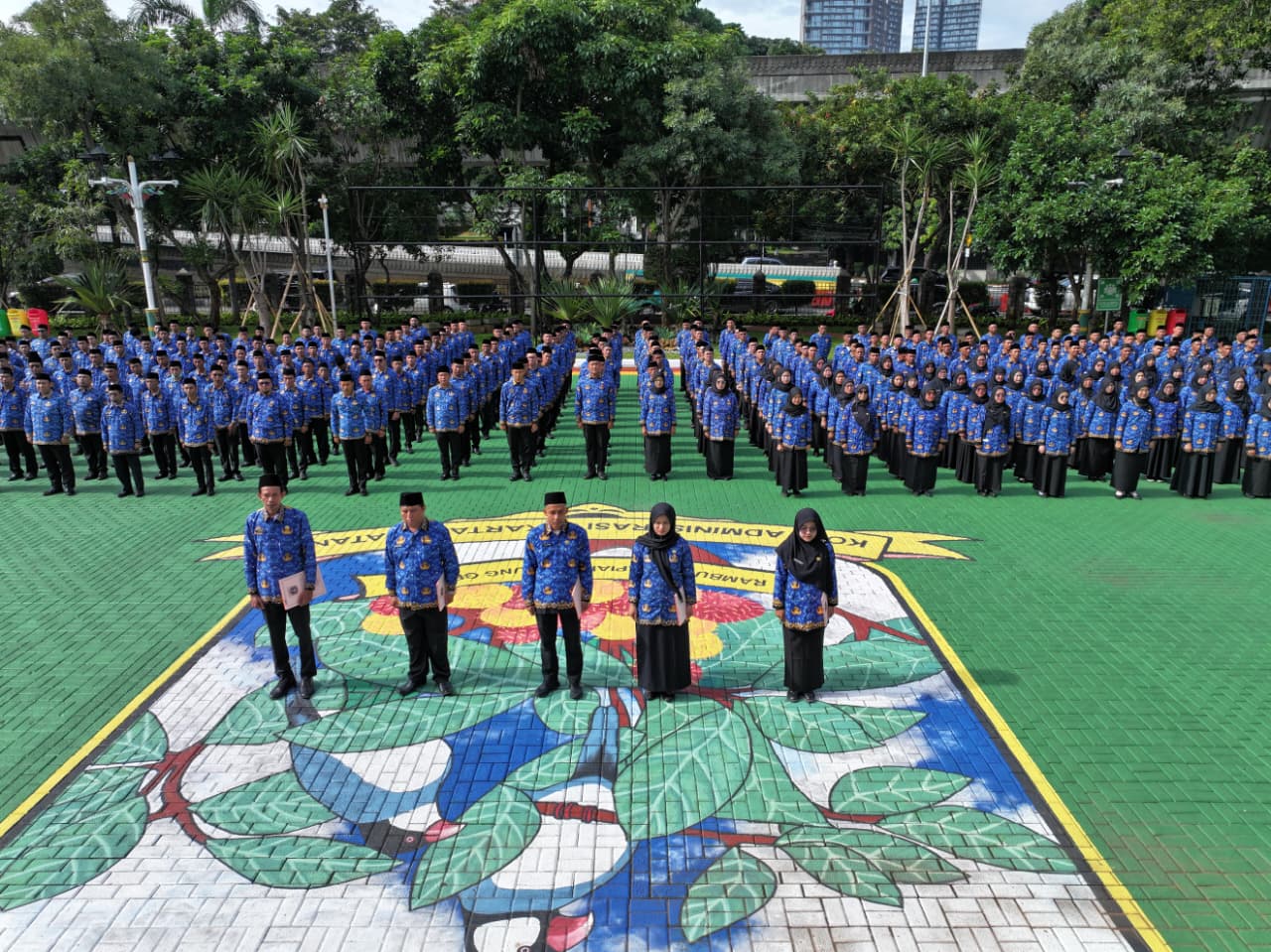 452 PPPK Paruh Waktu di Lingkungan Kota Jaksel Terima SK