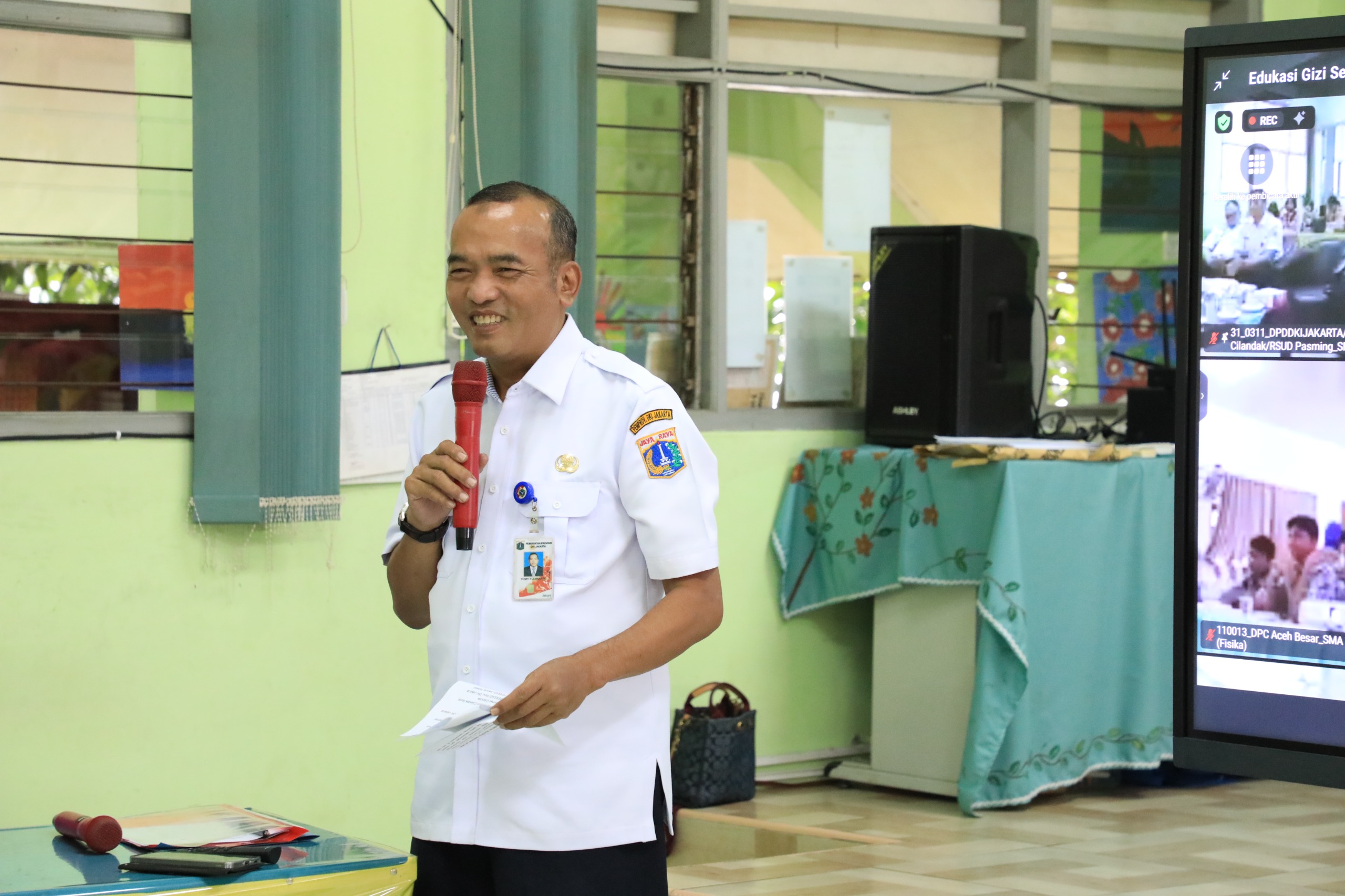 Peringati HGN Ke-66, Pemkot Jaksel Beri Edukasi Gizi ke 15 Sekolah