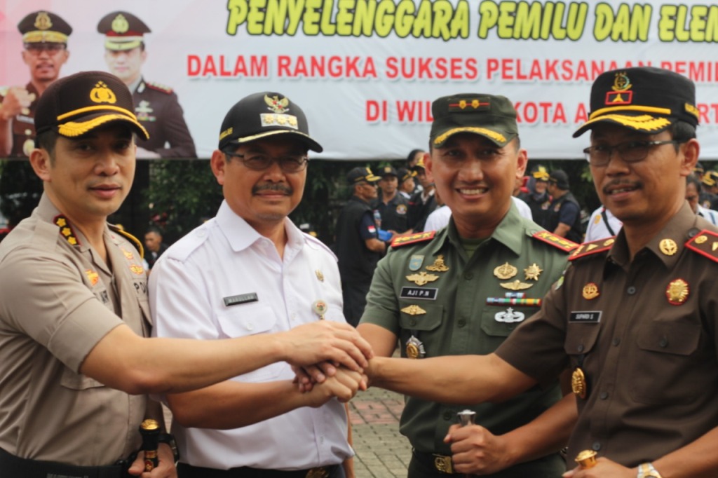 Apel Akbar Tiga Pilar Bersama Penyelenggara Pemilu