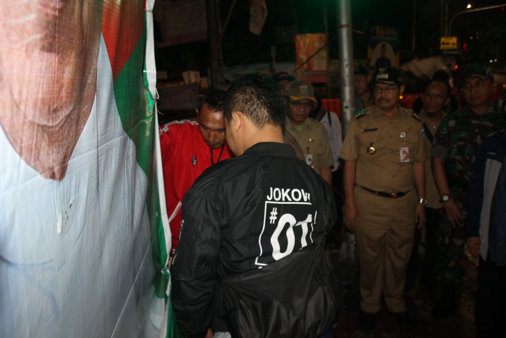 Apel Penurunan Alat Peraga Kampanye 13 April 2019