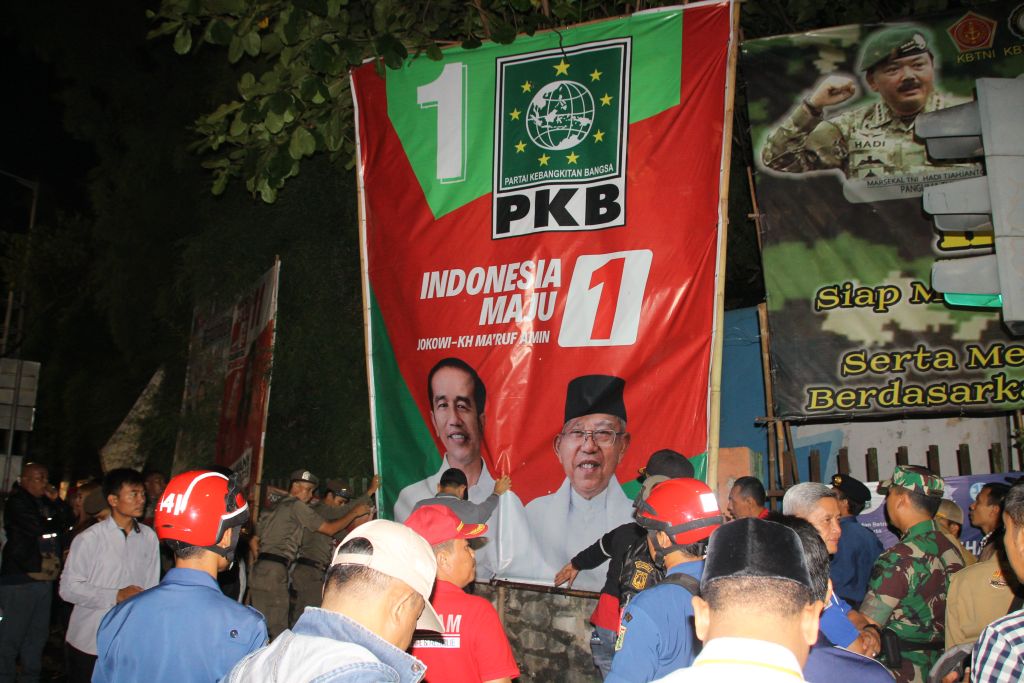 Apel Penurunan Alat Peraga Kampanye 13 April 2019