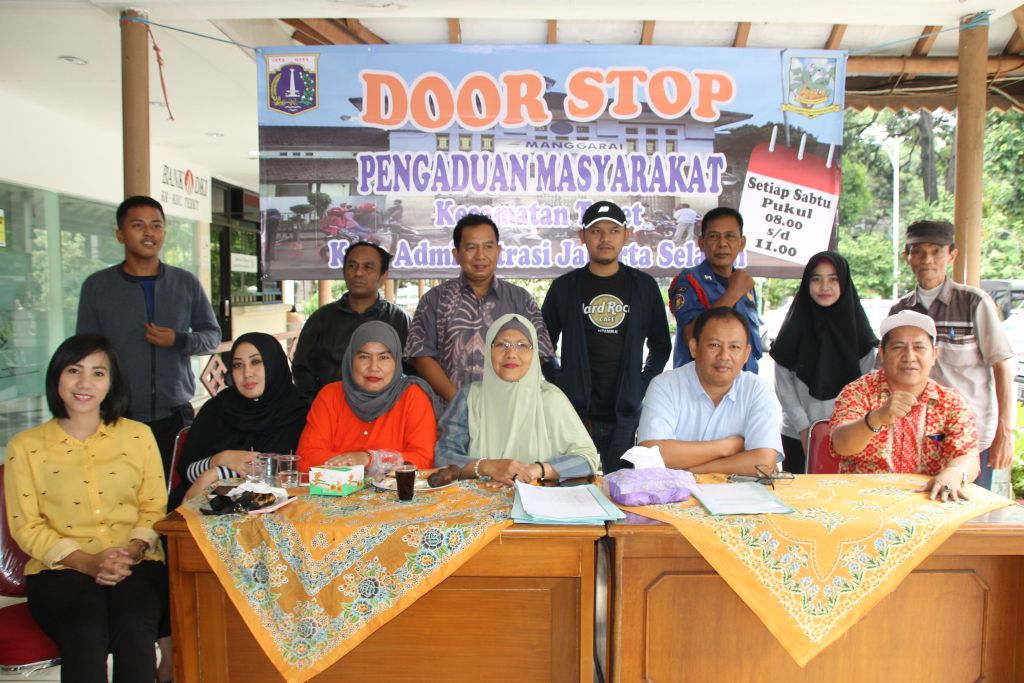 Doorstop Tingkat Kecamatan Tebet 2019