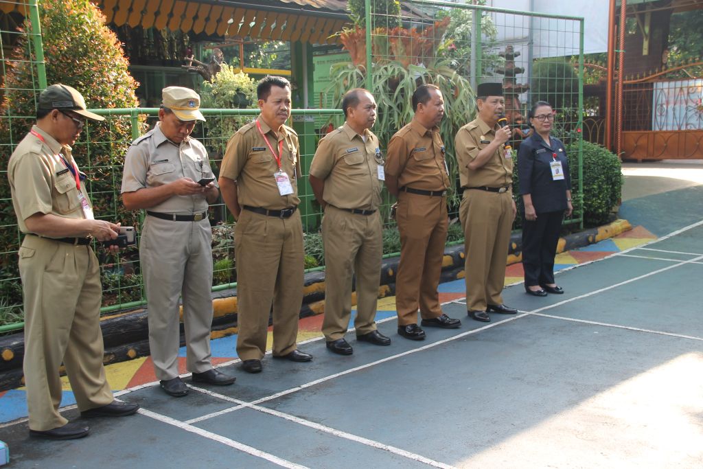 Pengarahan USBN Ke SDN Pondok Labu 11 Pagi