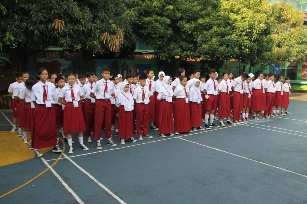Pengarahan USBN Ke SDN Pondok Labu 11 Pagi