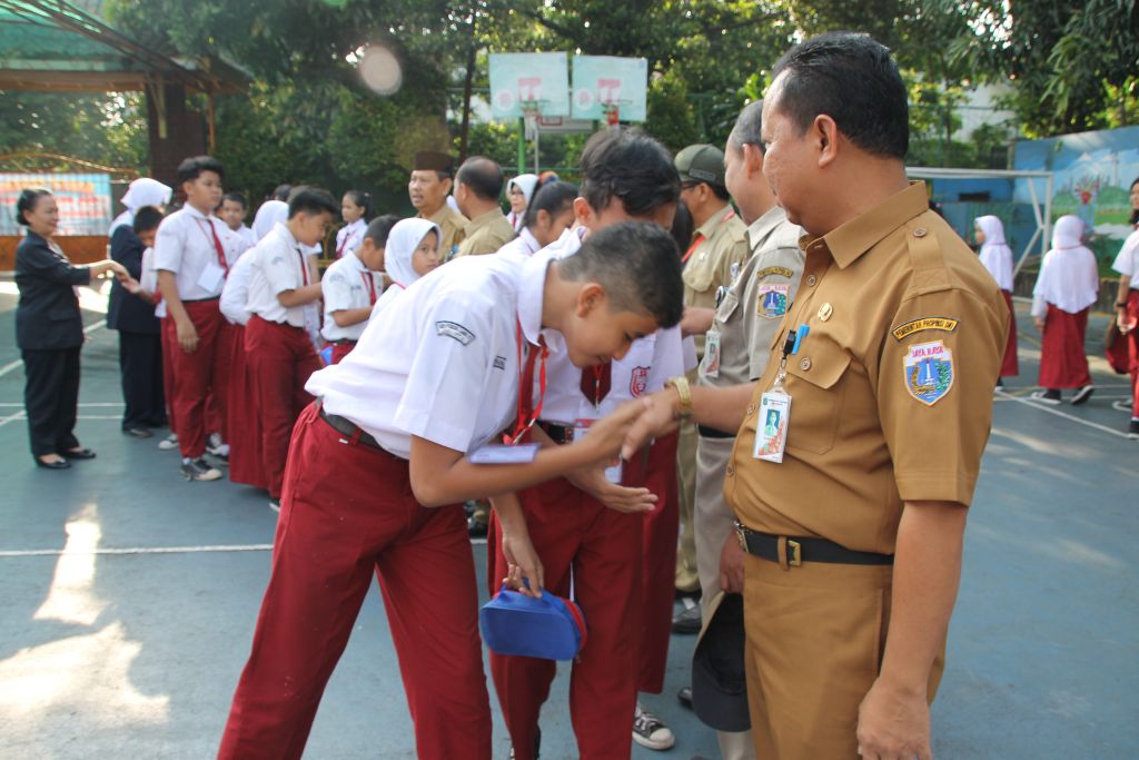 Pengarahan USBN Ke SDN Pondok Labu 11 Pagi