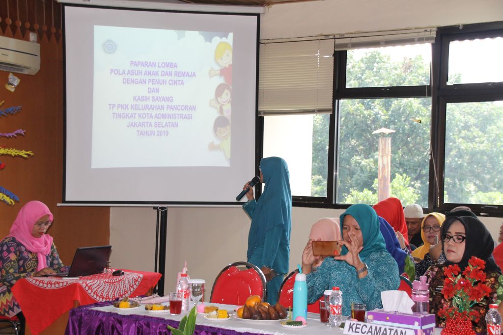 Penilaian Lomba 10 Program PKK Kelurahan Pancoran 2019