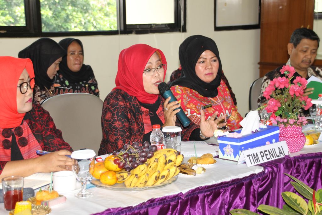 Penilaian Lomba 10 Program PKK Kelurahan Pancoran 2019