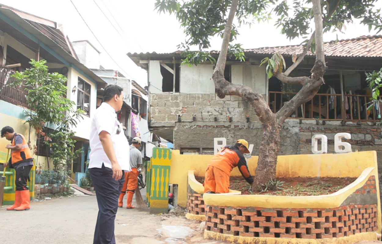 Kelurahan Grogol Selatan Perindah Kawasan Jalan H Mate Dan Gang Rembes Situs Web Resmi 3063