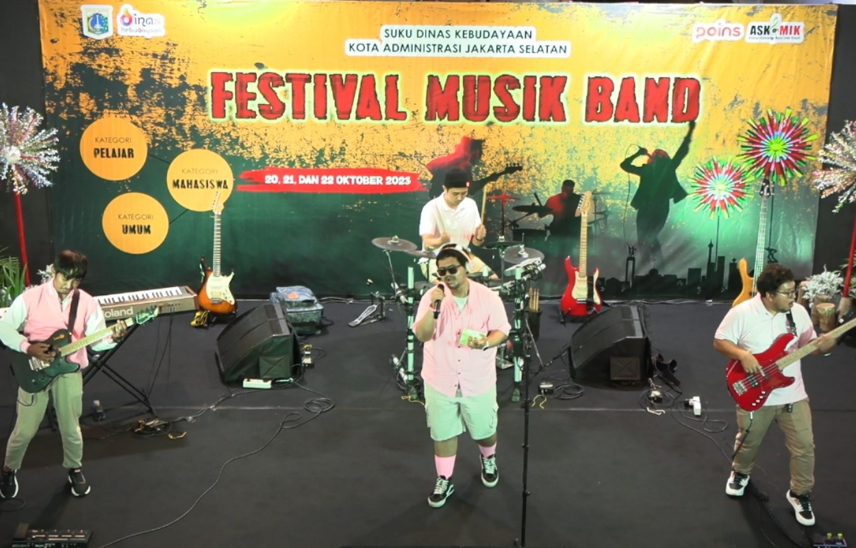 Sudin-Kebudayaan-Jaksel-Gelar-Festival-Musik-Band-2023