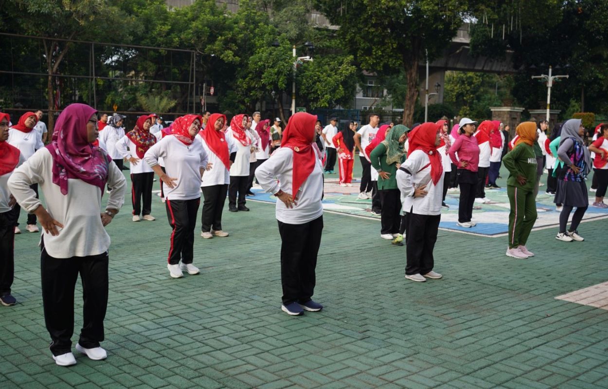 Sudin-Pendidikan-Wilayah-I-Jaksel-Gelar-Senam-Kebugaran