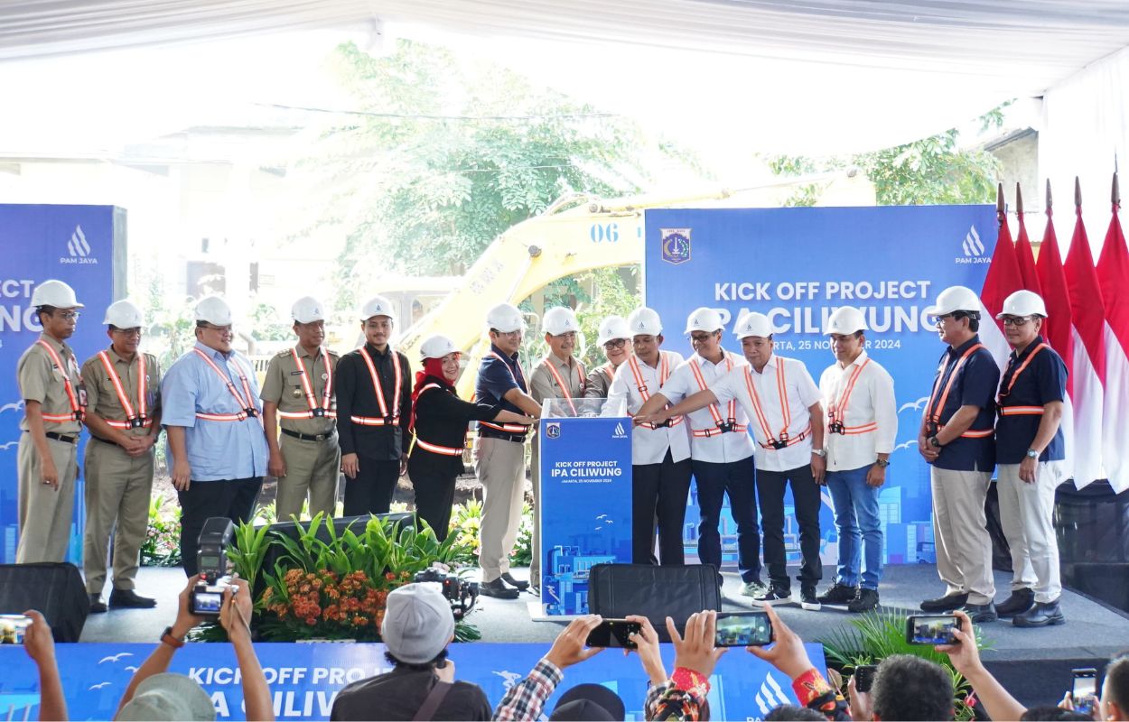 Walikota-Jaksel-Dampingi-Sekda-DKI-Hadiri-Kickoff-Pembangunan-IPA