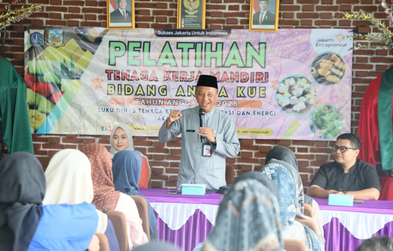 Suku-Dinas-Nakertransgi-Jaksel-Gelar-Pelatihan-Bidang-Aneka-Kue