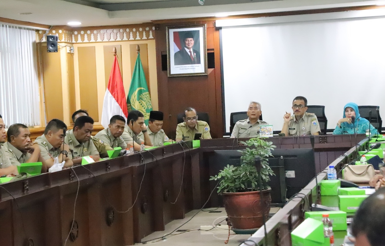 Walikota-Jaksel-Pimpin-Rapat-Persiapan-Lomba-10-Program-PKK-Tingkat-Provinsi-DKI