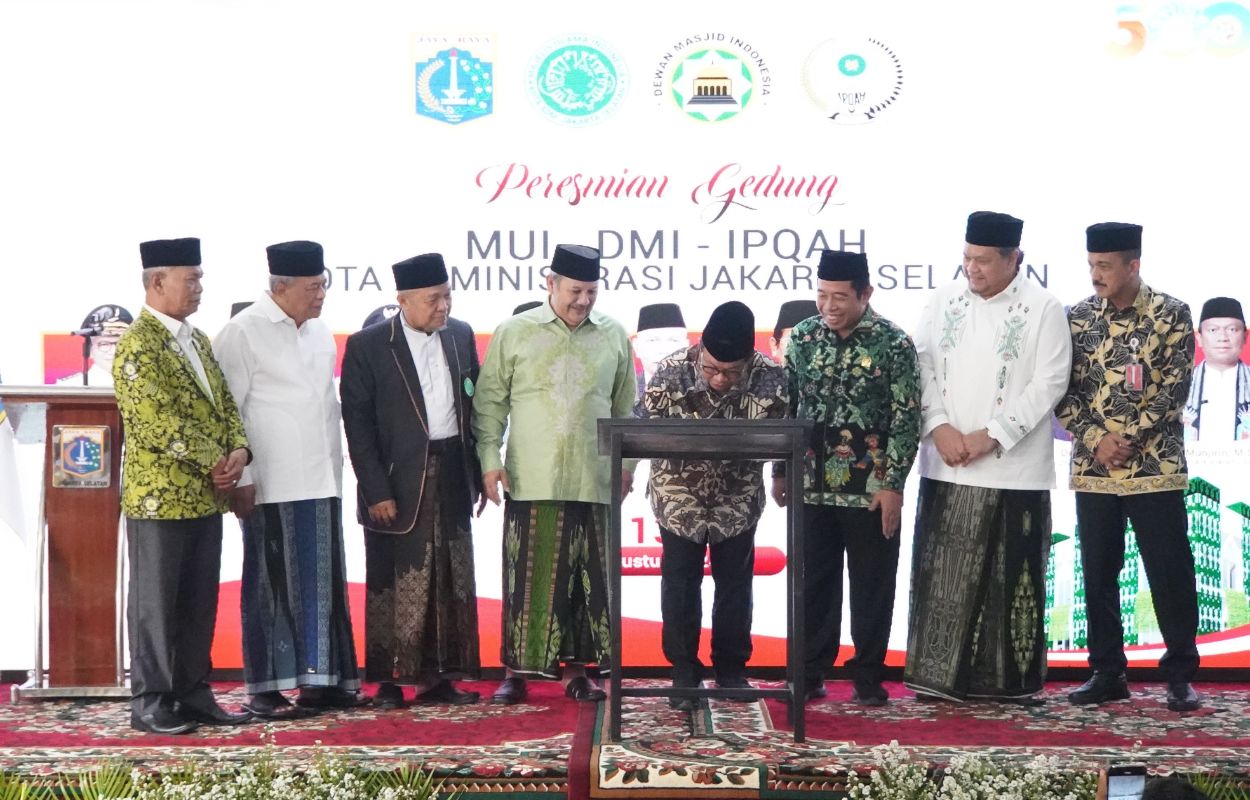 Gubernur-Pramono-Resmikan-Gedung-MUI-DMI-dan-IPQAH-di-Kebayoran-Lama