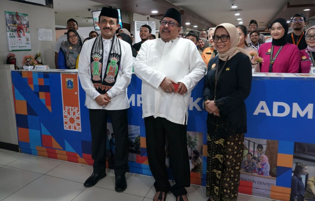 Wagub-Rano-Sambangi-Kantor-Walikota-Jakarta-Selatan