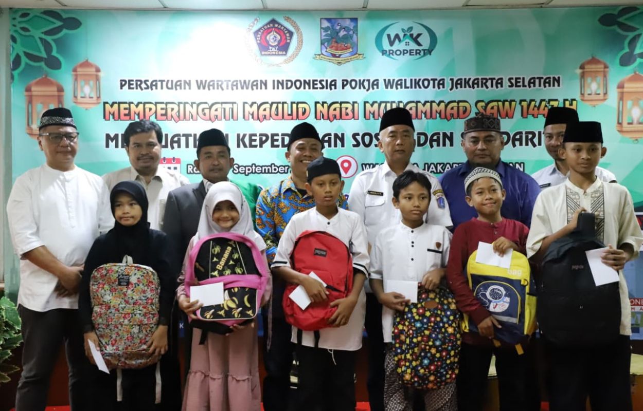 PWI-Pokja-Jaksel-Gelar-Peringatan-Maulid-Nabi-Muhammad-SAW