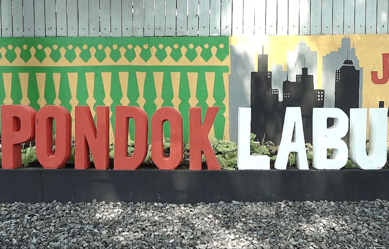 Kelurahan-Pondok-Labu-Percantik-Kawasan-Jalan-Taman-Wijaya-Kusuma