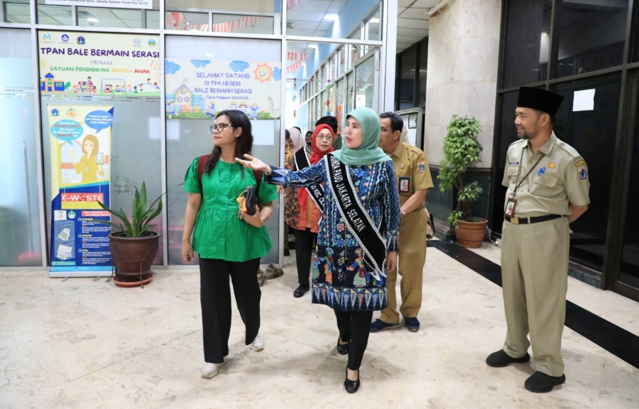 Tim-Verifikasi-Apresiasi-Bunda-PAUD-Tingkat-Nasional-Kunjungi-Kantor-Walikota-Jaksel